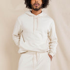 The Cream Of The Crop | Oatmeal Goldilocks™ Men’s Lounge Hoodie - Shinesty