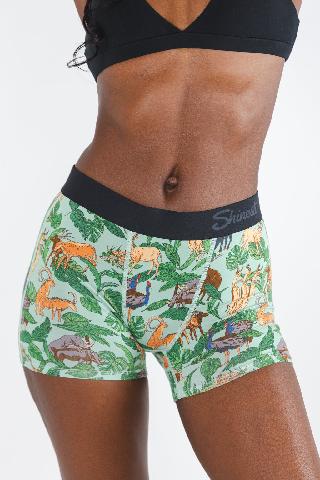 The Hornography | Tropical Animals Women’s Boxers - Shinesty