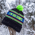 The I Love Big Dumps | 80s Retro Neon Ski Beanie - Shinesty