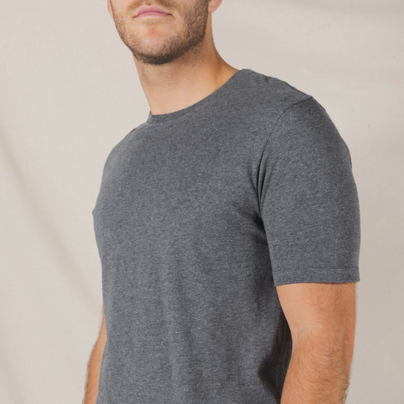 The Everyman™ Tee - Dark Heather Grey 2 Pack | Super Stupid-Soft™ Men’s Tee 2 Pack - Shinesty