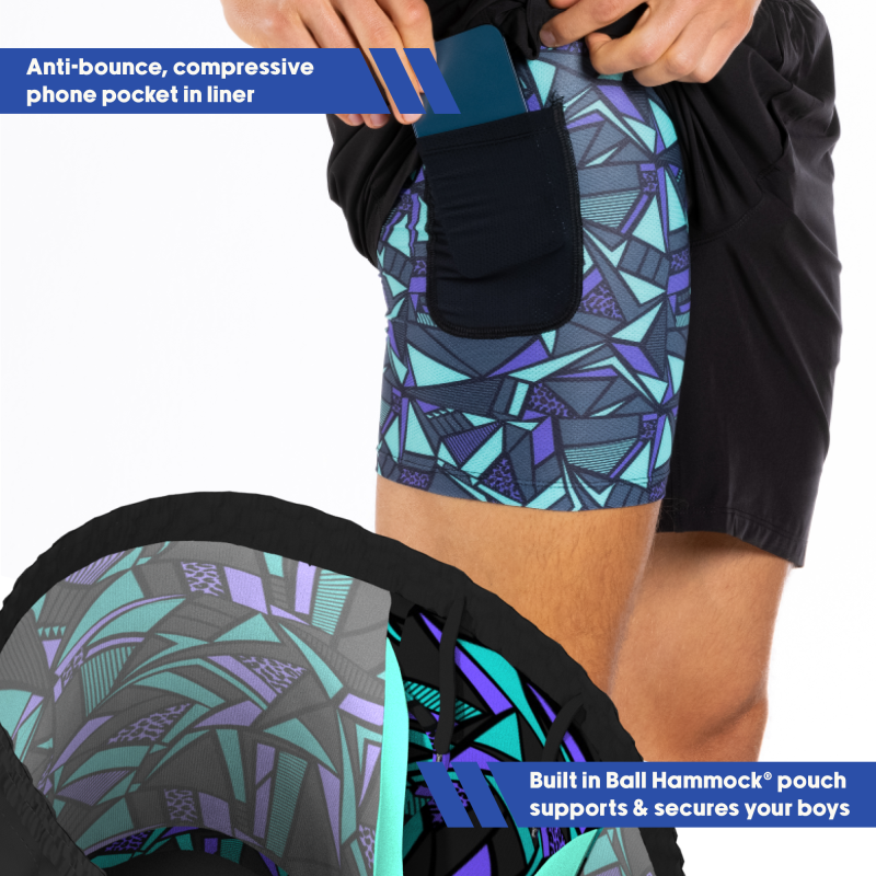 The PR | Ball Hammock® 7 Inch Athletic Shorts 3 Pack - Shinesty