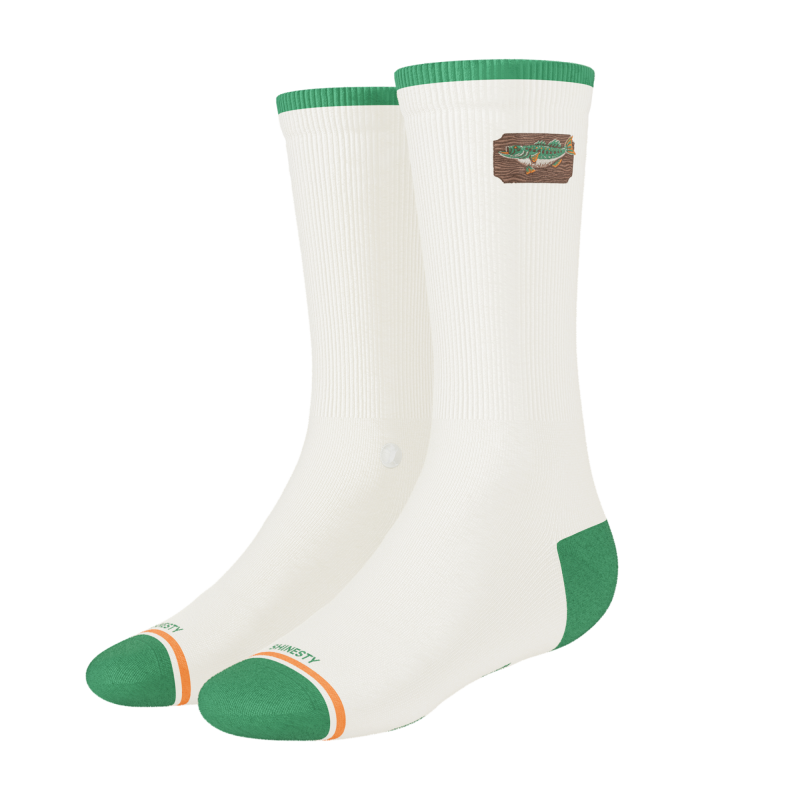 The Fisherman Three | Heel Hammock™ Crew Socks 3 Pack - Shinesty