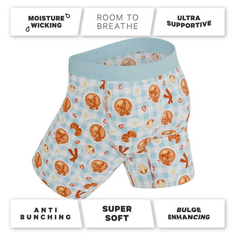 The Breakfast Pack | Long Leg Ball Hammock® Pouch Underwear With Fly 3 Pack - Shinesty