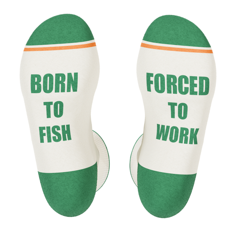 The Fisherman Three | Heel Hammock™ Crew Socks 3 Pack - Shinesty