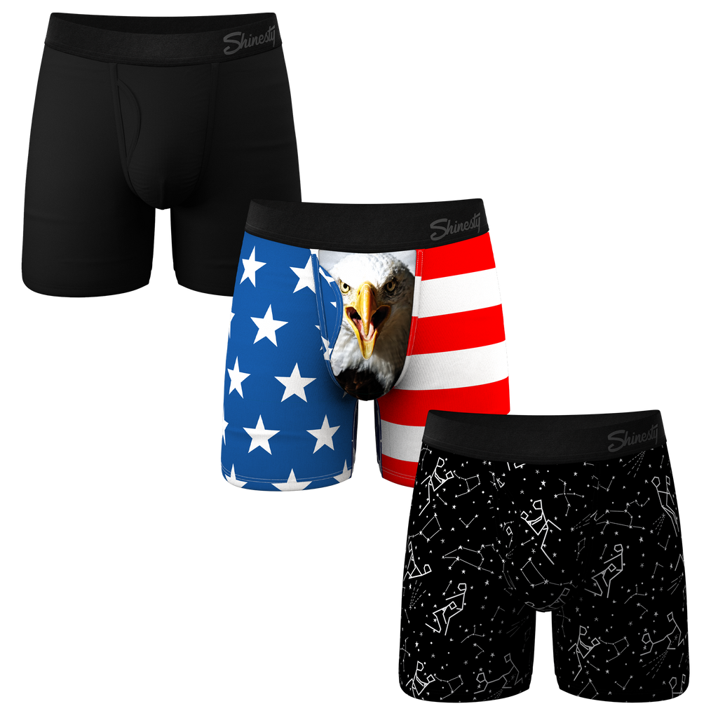 The Cream of the Crop | Ball Hammock® Pouch Boxer Briefs with Fly 3 Pack - Shinesty