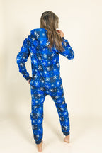 The In A Flurry | Snowflake Buffalo Check Onesie - Shinesty