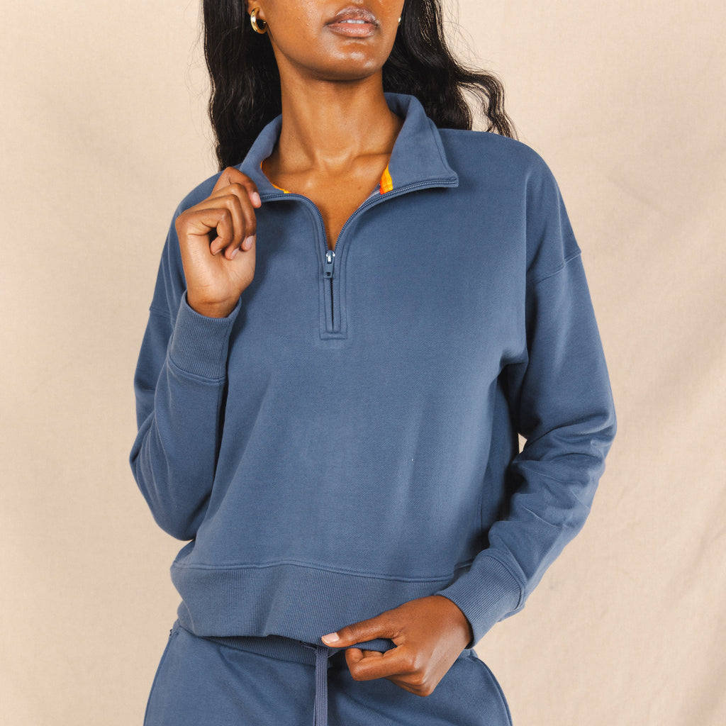 The Thunder | Storm Sexy Terry™ Women’s Half Zip - Shinesty