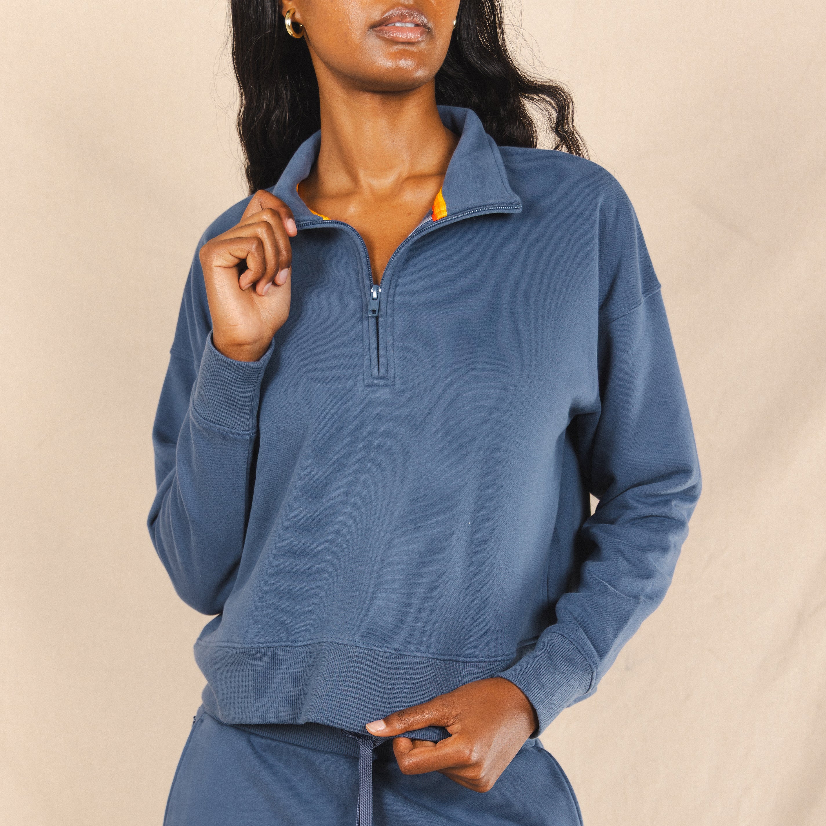 The Thunder | Storm Sexy Terry™ Women’s Half Zip - Shinesty