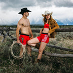 The Queen Of Wyoming | Red Horse Shinesty x Diamond Cross Ranch Women’s Boxers - Shinesty