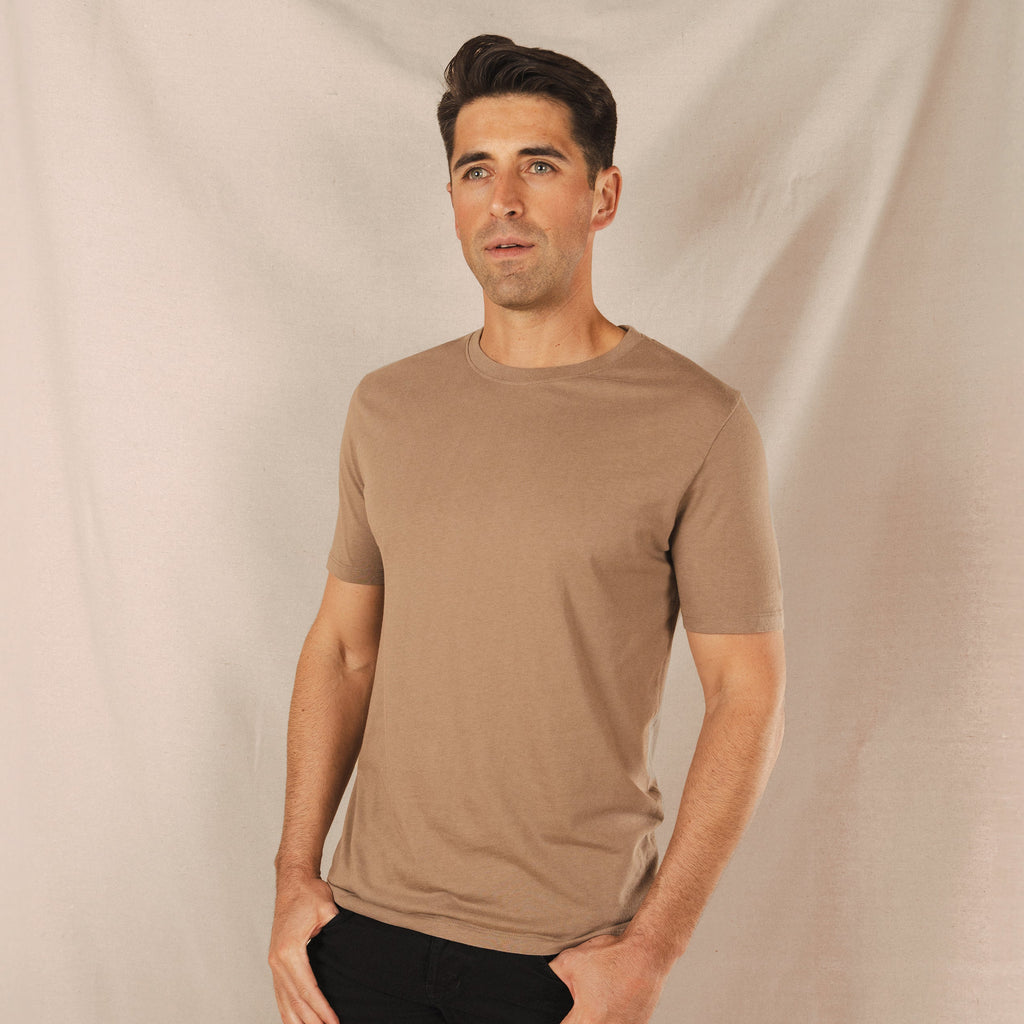 The Desert Roams | Light Brown Everyman™ T Shirt - Shinesty