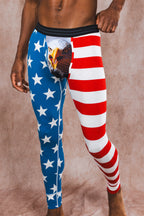 The Mascot | American Flag Ball Hammock® Long Johns - Shinesty