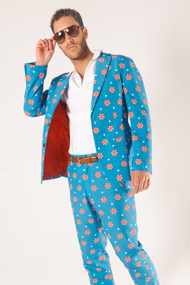 The Mint Condition | Holiday Peppermint Suit - Shinesty