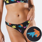 The Fold Fashioned | Origami MicroModal Thong - Shinesty