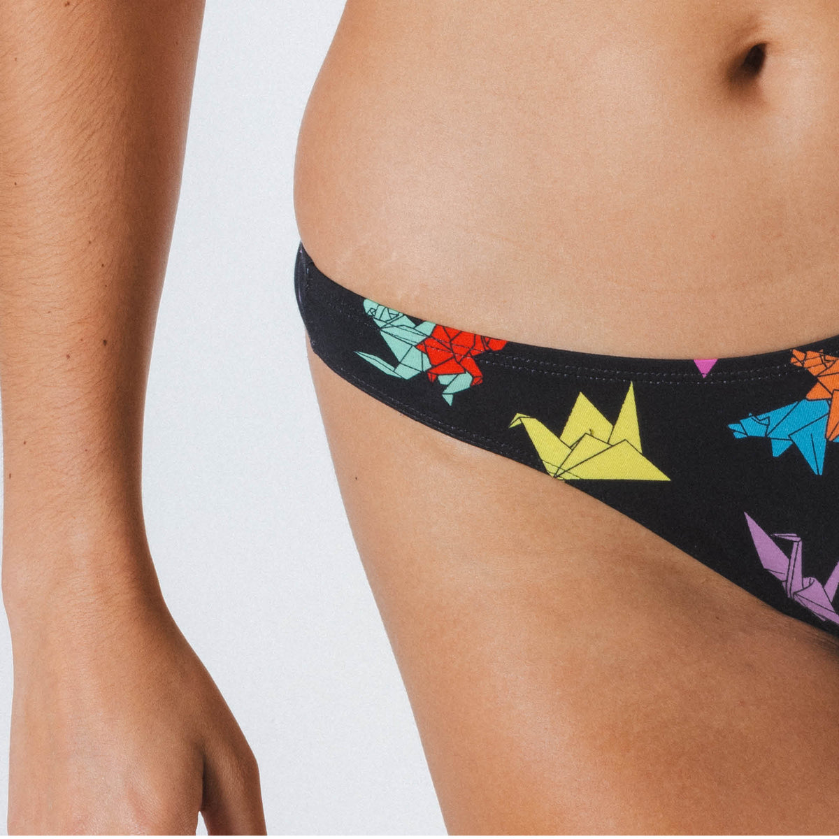 The Fold Fashioned | Origami MicroModal Thong - Shinesty