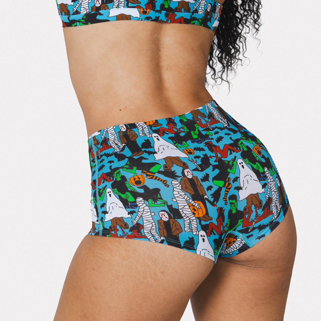 The Monster Smash | Halloween Character Modal Boyshort Underwear - Shinesty