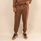 The Mustang | Brown Sexy Terry™ Men’s Lounge Joggers - Shinesty