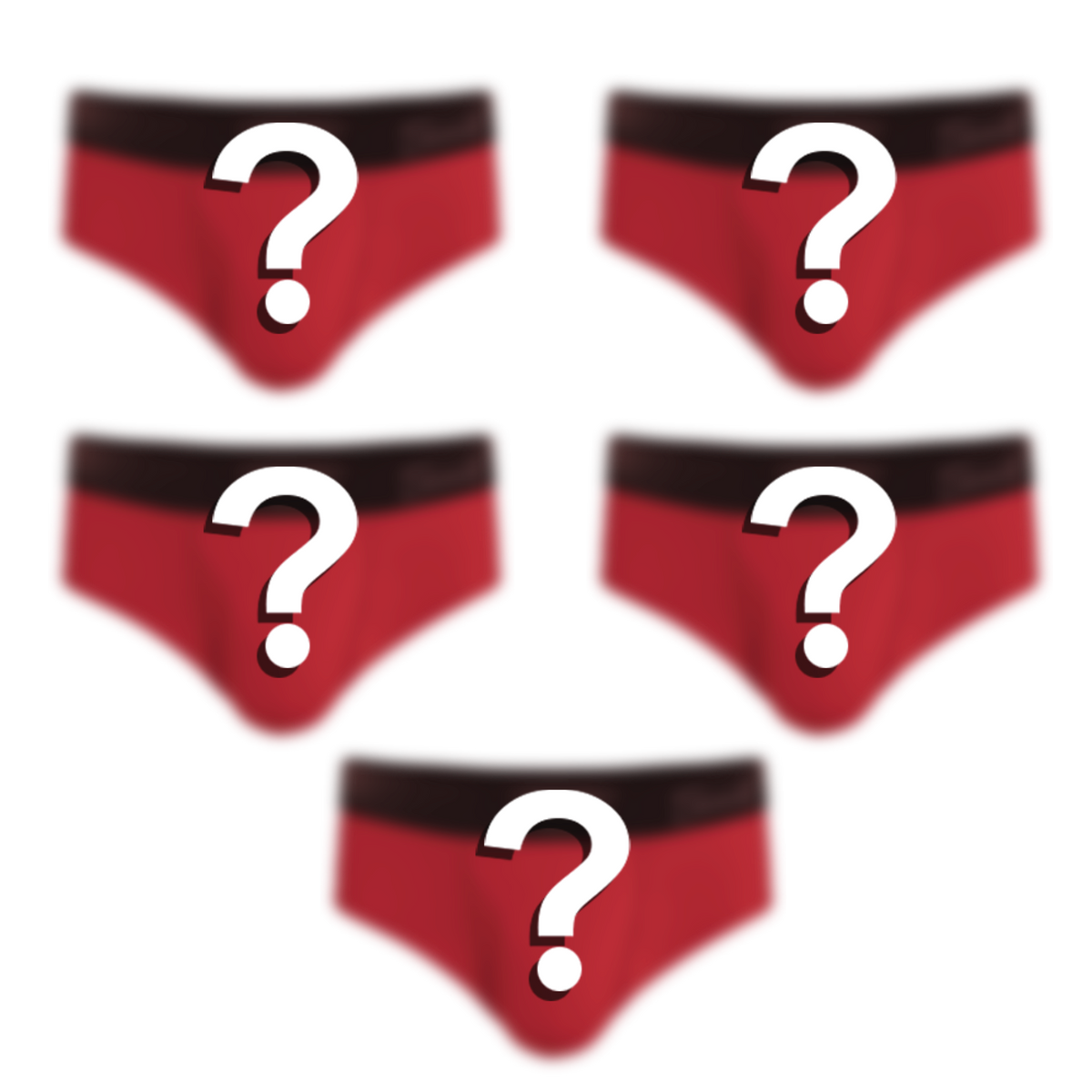 The Mystery Bundle | Ball Hammock® Pouch Briefs 5 Pack - Shinesty