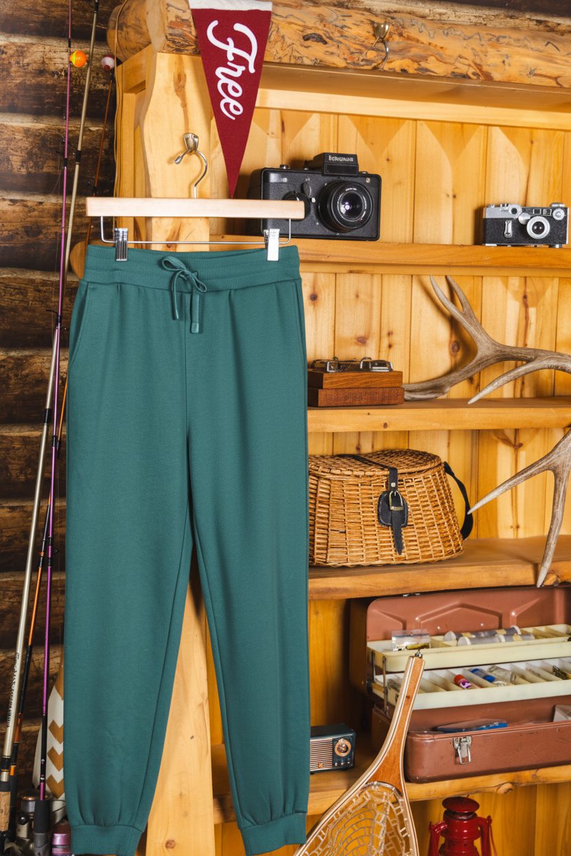 The Spruced Up | Green Sexy Terry™ Men’s Lounge Joggers - Shinesty