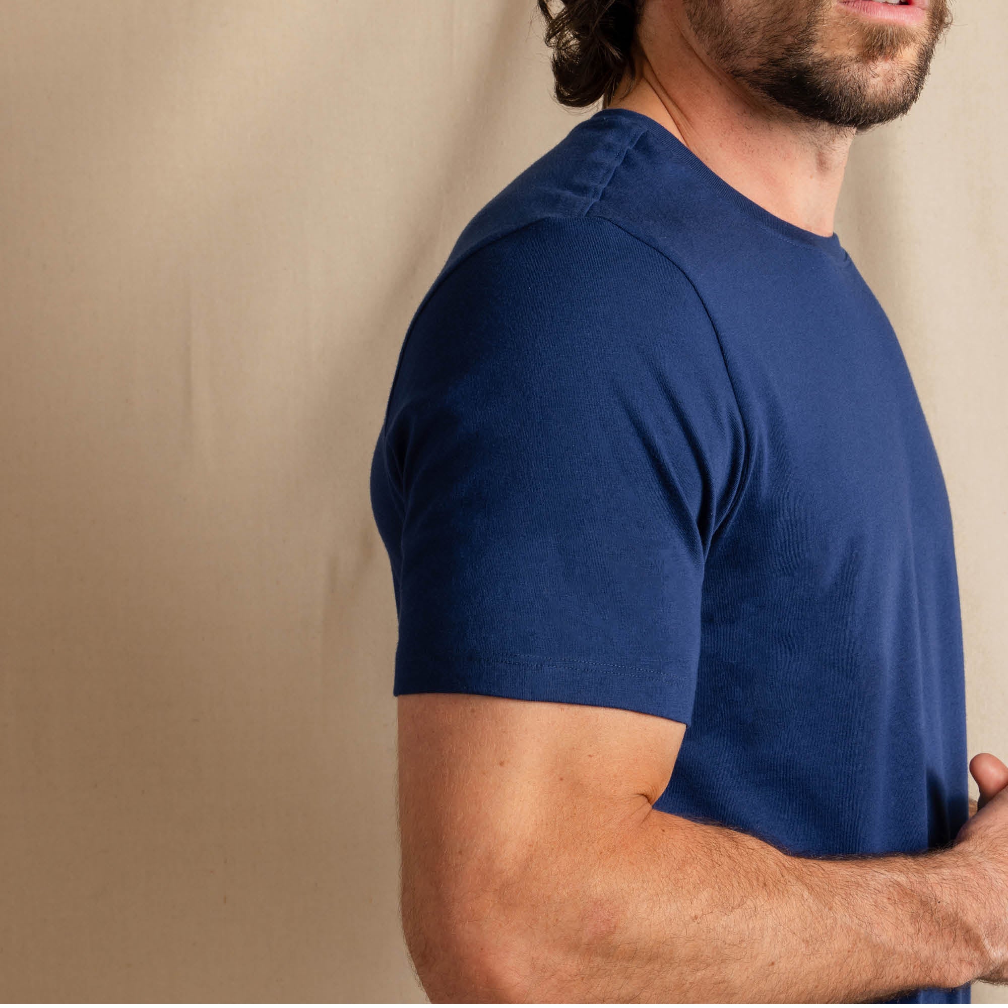 The Big Blue | Navy Everyman™ T Shirt - Shinesty