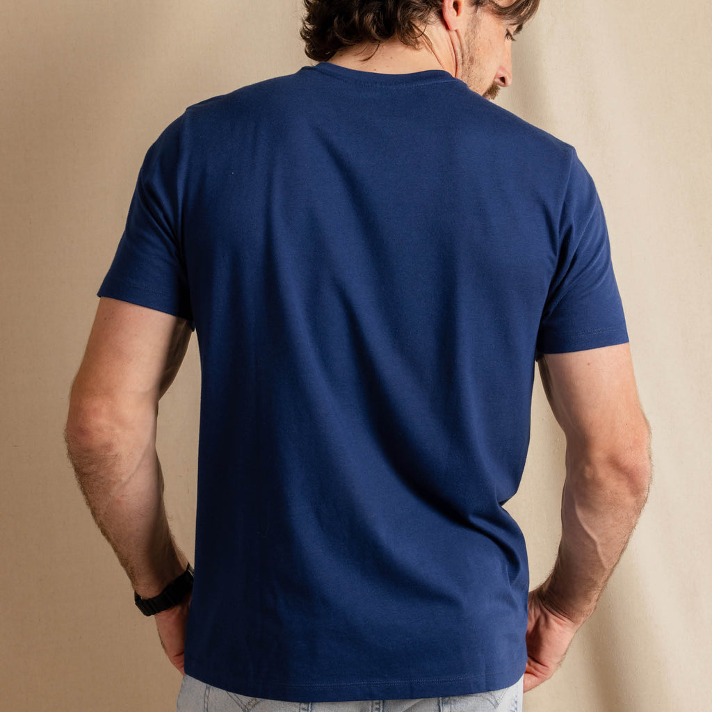 The Big Blue | Navy Everyman™ T Shirt - Shinesty