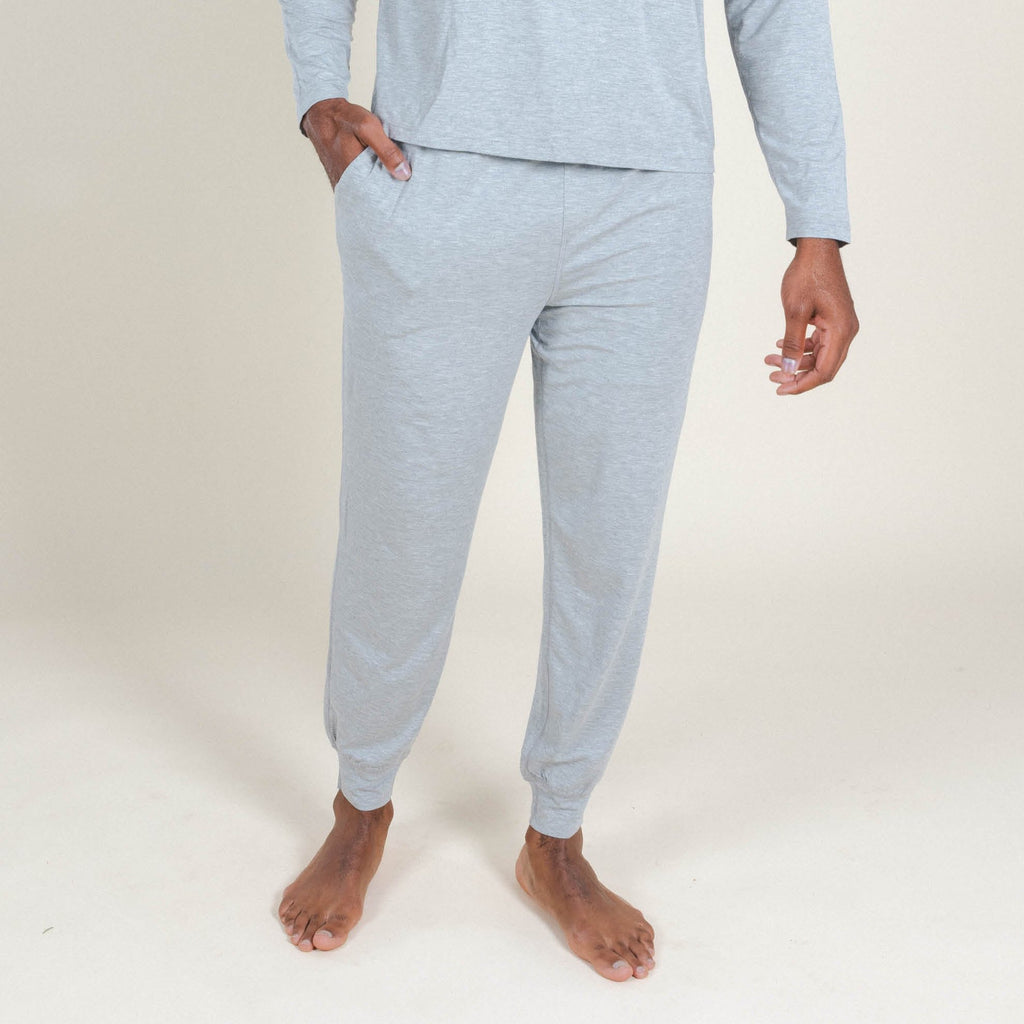 The Intramural Champ | Heather Grey SleepDeep™ Men’s Pajama Joggers - Shinesty