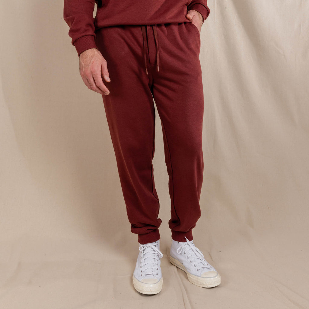 The Maroon Jive | Maroon Goldilocks™ Men’s Lounge Joggers - Shinesty