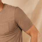 The Desert Roams | Light Brown Everyman™ Pocket T Shirt - Shinesty