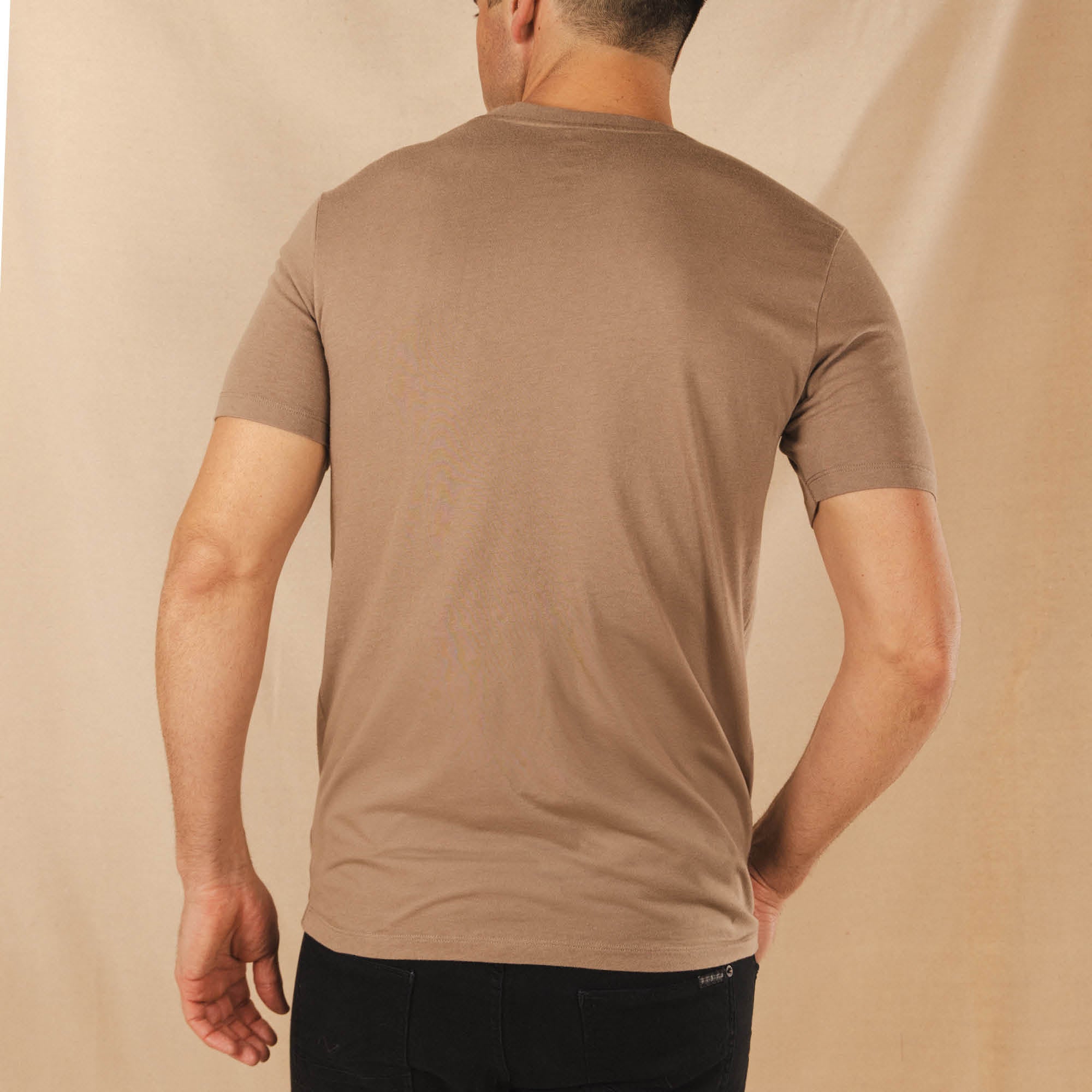The Desert Roams | Light Brown Everyman™ Pocket T Shirt - Shinesty