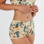The Mirage | Western Cactus Modal Boyshort Underwear - Shinesty