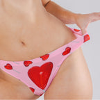 The Suckered In | Heart Lollipop Modal Bikini Underwear - Shinesty