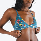 The Pollination Station | Birds and Bees Boob Hammock™ Triangle Bralette - Shinesty