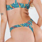 The Ski In Ski Out | Retro Ski MicroModal Thong - Shinesty