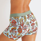 The Mushroom Friends | Shinesty x Killer Acid Women’s Boxers - Shinesty