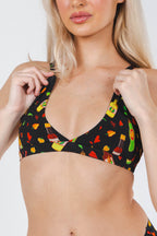 The Gotcha Sriracha | Hot Sauce Boob Hammock™ Triangle Bralette - Shinesty