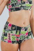 The Area 51 | Retro-Futuristic Alien Modal Boyshort Underwear - Shinesty