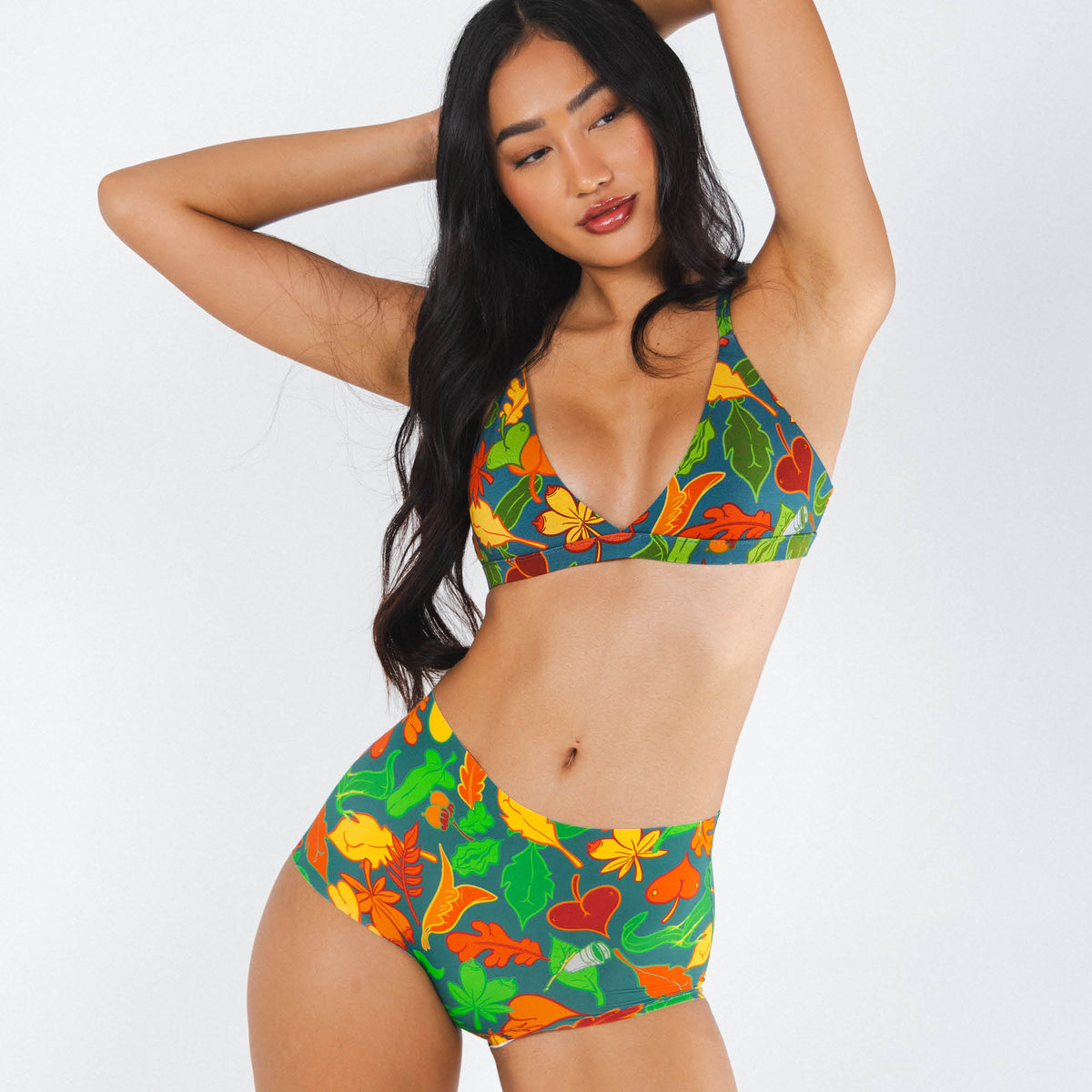 The Leaf Peeps | Naughty Leaves Women’s Seamless Boyshort - Shinesty