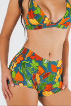 The Leaf Peeps | Naughty Leaves Modal Boyshort Underwear - Shinesty