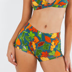 The Leaf Peeps | Naughty Leaves Modal Boyshort Underwear - Shinesty