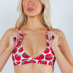 The Roma | Tomato Boob Hammock™ Triangle Bralette - Shinesty
