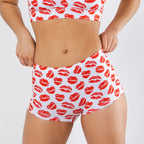 The Pucker Up | Lipstick Kiss Modal Boyshort Underwear - Shinesty