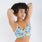 The Lovely Wiener | Wiener Dogs Boob Hammock™ Scoop Bralette - Shinesty