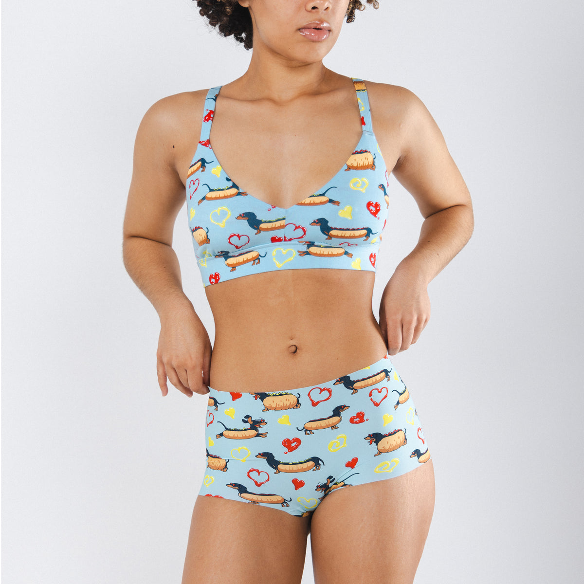 The Lovely Wiener | Wiener Dogs Women’s Seamless Boyshort - Shinesty