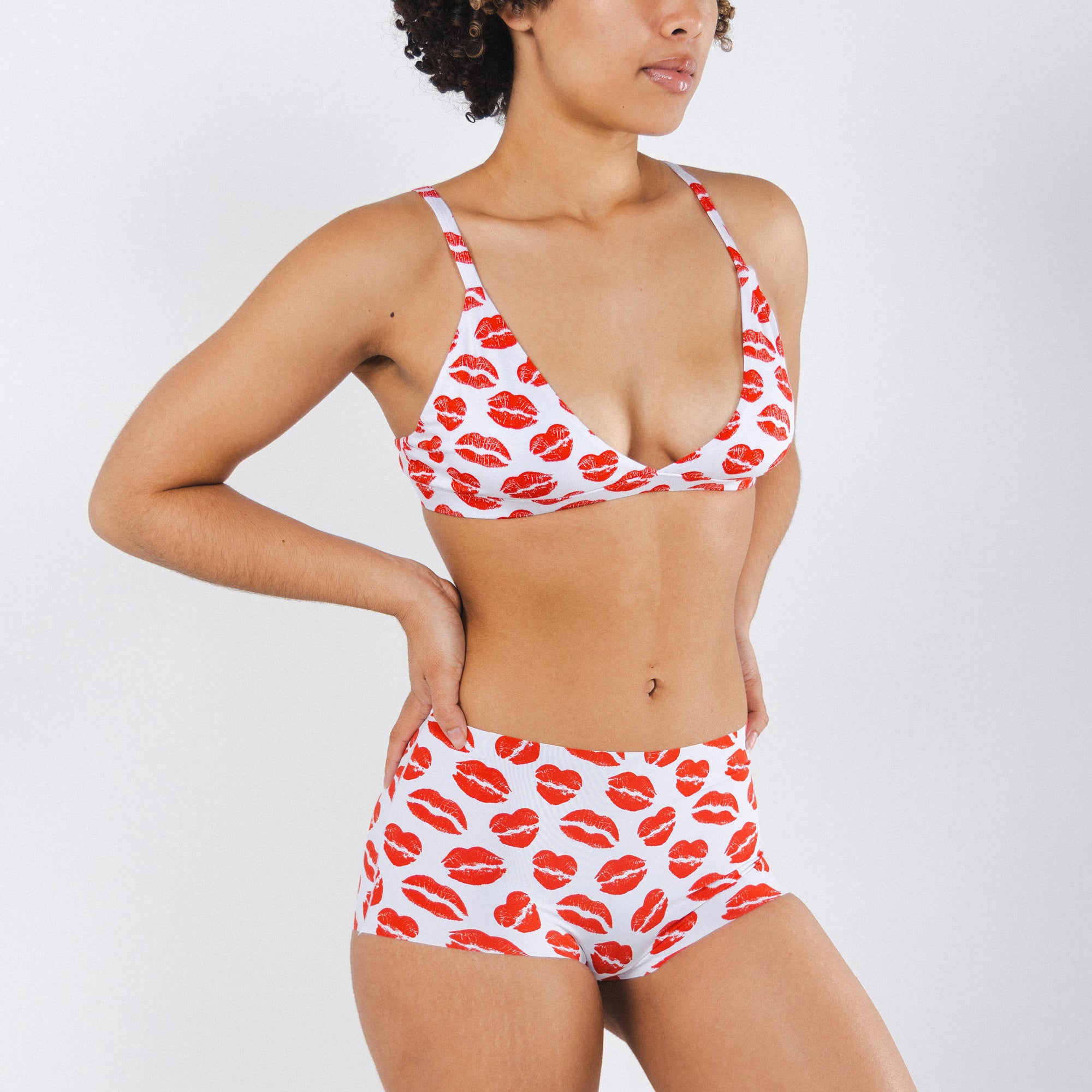 The Pucker Up | Lipstick Kiss Women’s Seamless Boyshort - Shinesty