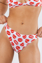 The Pucker Up | Lipstick Kiss Modal Bikini Underwear - Shinesty
