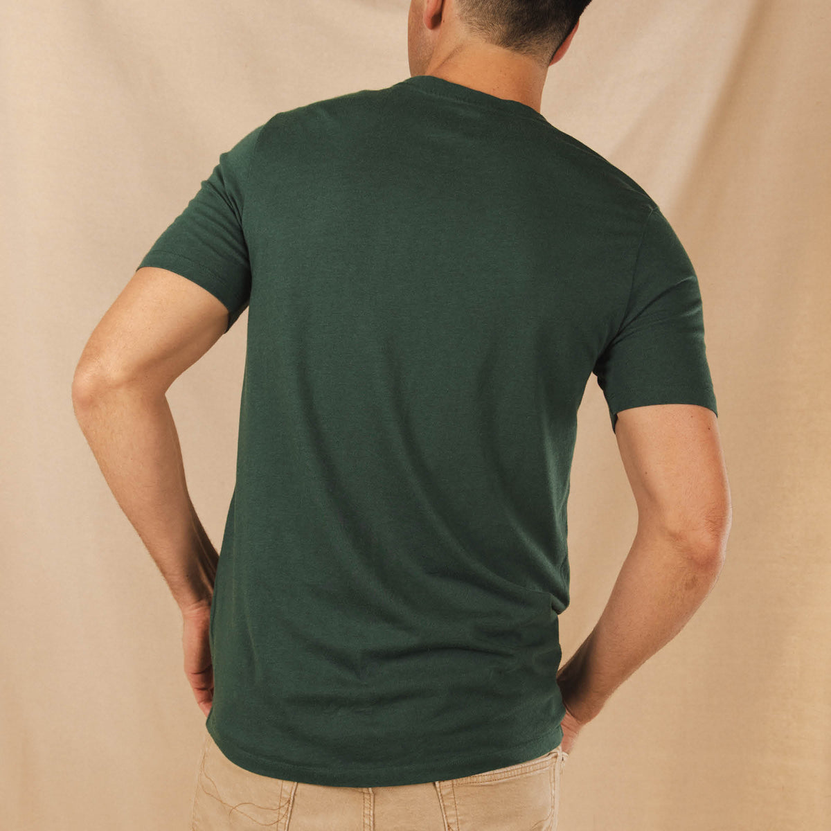 The Bistro | Forest Green Everyman™ Pocket T Shirt - Shinesty