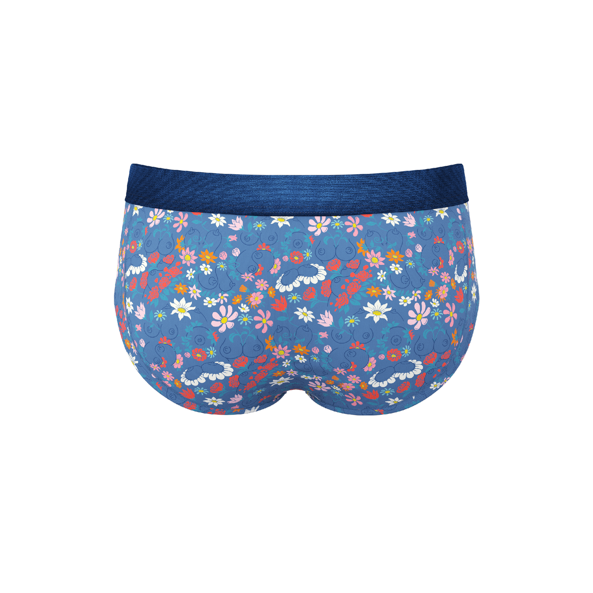 The Gardening Nips | Busty Floral Ball Hammock® Pouch Underwear Briefs - Shinesty