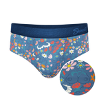The Gardening Nips | Busty Floral Ball Hammock® Pouch Underwear Briefs - Shinesty