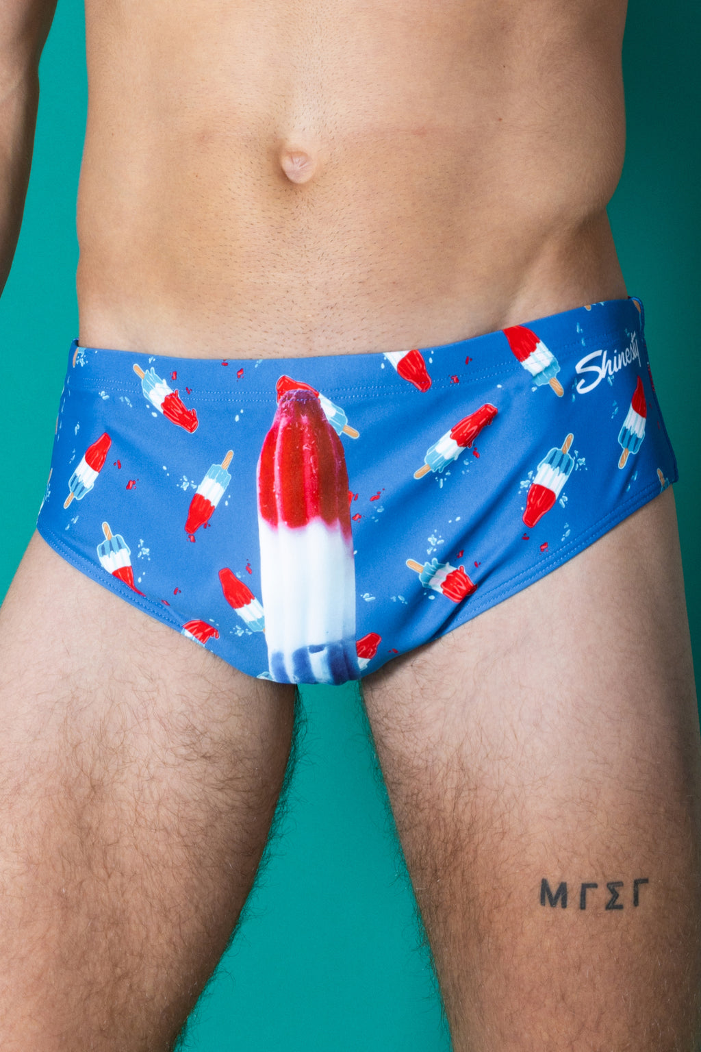 The Popsicle Stick | USA Popsicle Swim Brief - Shinesty