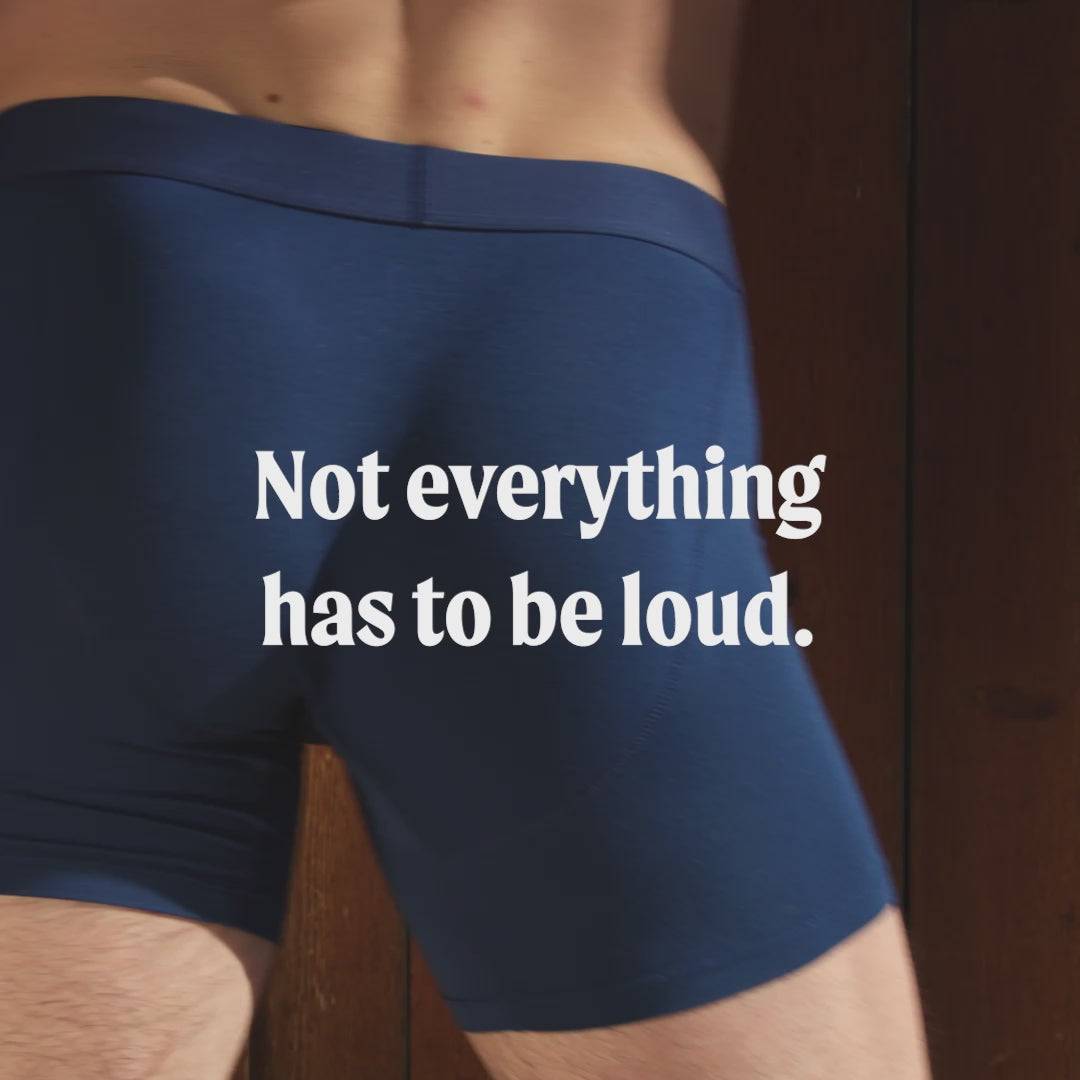 The Big Blue | Navy Ball Hammock® Pouch Underwear With Fly - Shinesty