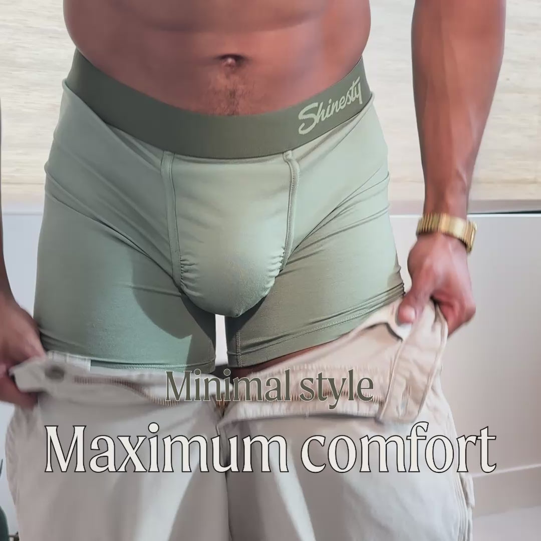 The Manzanilla | Olive Green Ball Hammock® Pouch Underwear With Fly - Shinesty